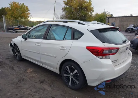 2020 Subaru Impreza Premium 5-Door из США, поврежденный, VIN 4S3GTAD66L3727432